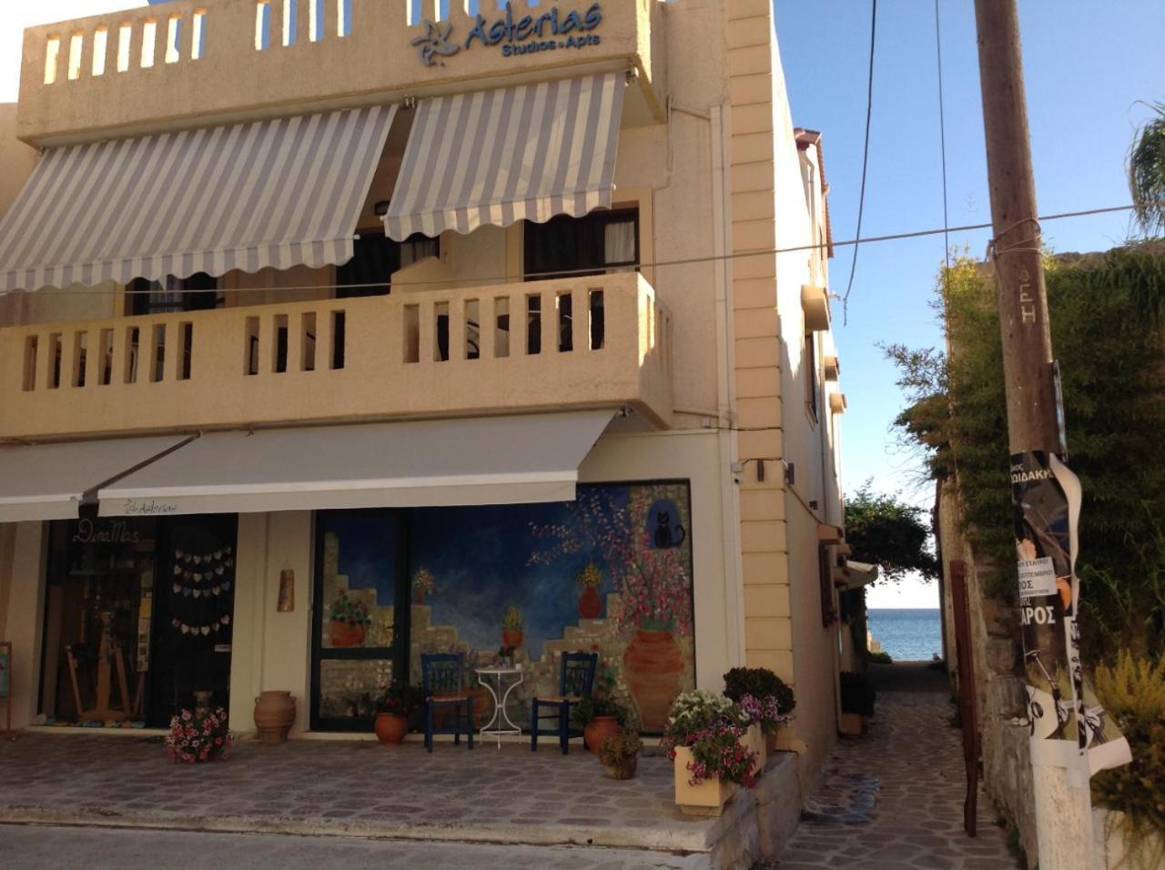 Asterias Studios & Apartments Kalyves Luaran gambar